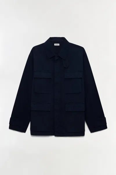 Simkhai Men's Colton Utility Jacket In Midnight In Blue