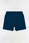 Simkhai Men's Conroy Wool Silk Shorts In Midnight In Blue
