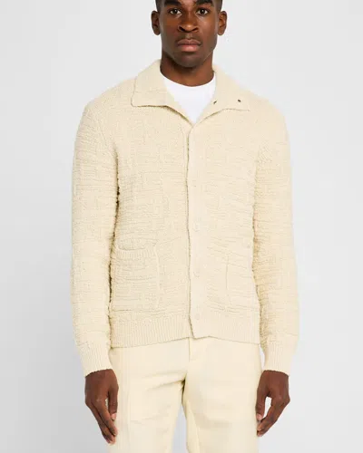 SIMKHAI MEN'S DAVID KNIT JACKET