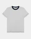 Simkhai Donavan Ringer Slim Fit Tee In White