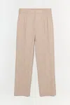 Simkhai Men's Duncan Pants In Natural Linen