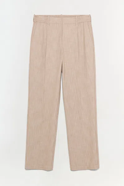 Simkhai Men's Duncan Pants In Natural Linen