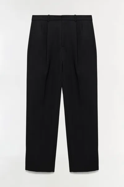 Simkhai Men's Julian Pleated Trouser In Black