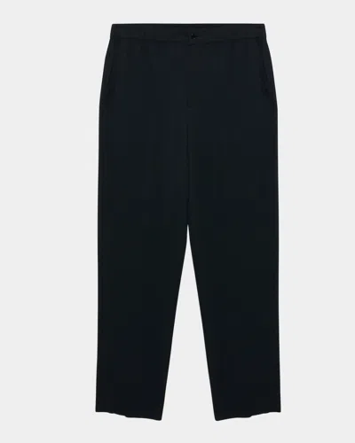 Simkhai Men's Kip Soft Pull-on Trousers In Black