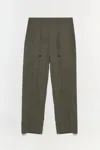 Simkhai Men's Rowan Drawstring Trousers In Sycamore