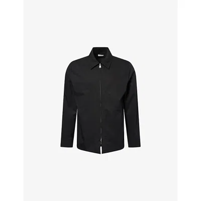 Simkhai Mens Black Thatcher Carpenter Cotton-blend Jacket