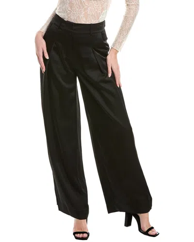 Simkhai Mercer Pleated Pant In Black