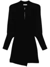 Simkhai Merino Wool Mini Dress In Black
