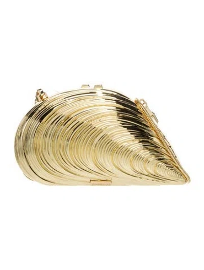 Pre-owned Simkhai Metal Evening Bag In Gold/metallic