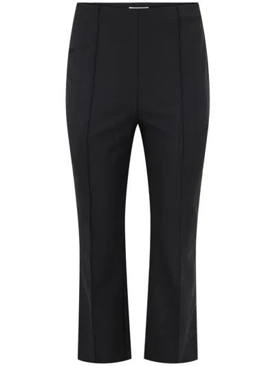 Simkhai Vera Straight-leg Crop Pants In Black