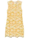 Simkhai Mickie Sleveless Mini Dress In Buttercream Multi In Yellow