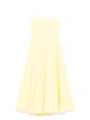Simkhai Midi Kittiya Dress In Yellow