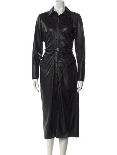 Pre-owned Simkhai Midi Length Dress In Black