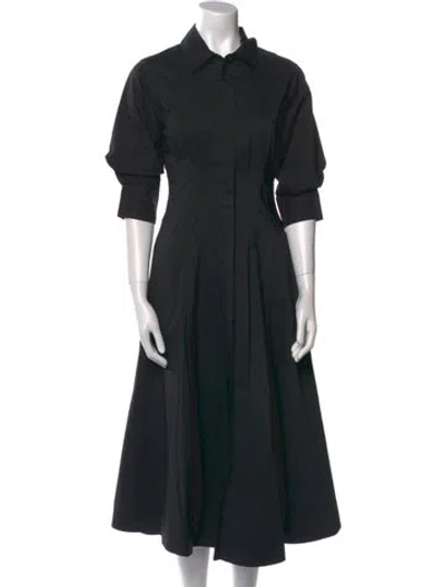 Pre-owned Simkhai Midi Length Dress In Black