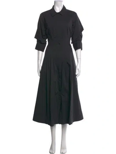 Pre-owned Simkhai Midi Length Dress In Black