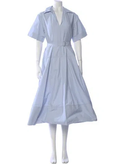 Pre-owned Simkhai Midi Length Dress In Blue