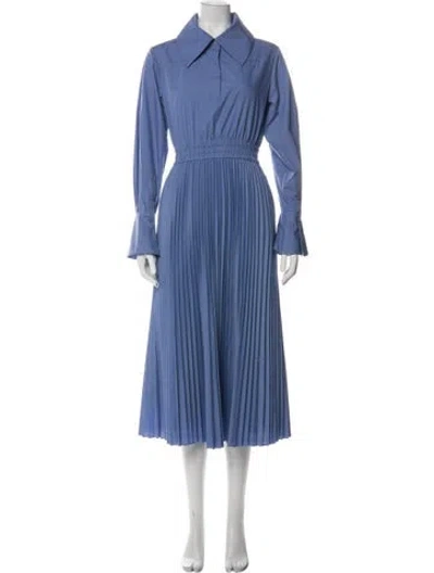 Pre-owned Simkhai Midi Length Dress In Blue