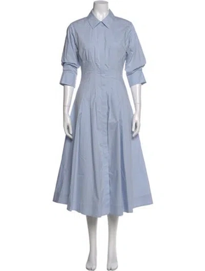 Pre-owned Simkhai Midi Length Dress In Blue