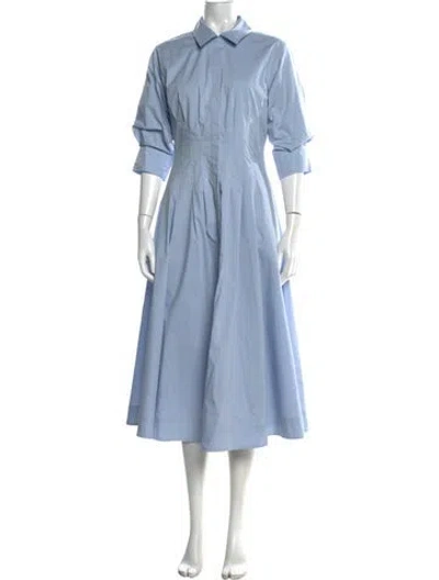 Pre-owned Simkhai Midi Length Dress In Blue