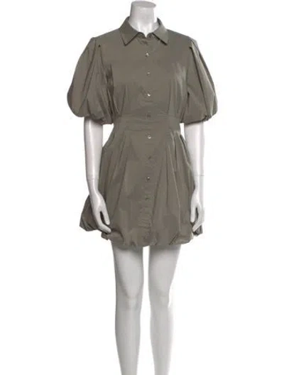Pre-owned Simkhai Midi Length Dress In Gray
