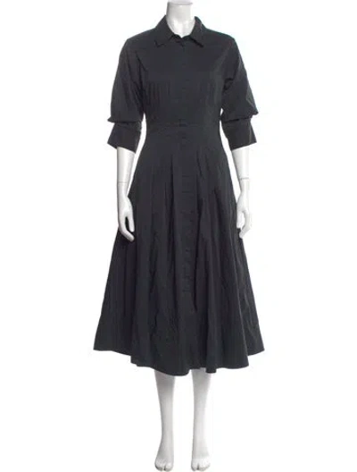 Pre-owned Simkhai Midi Length Dress In Gray