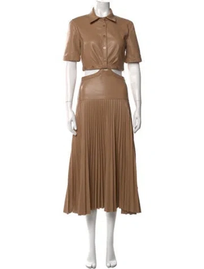 Pre-owned Simkhai Midi Length Dress In Neutrals