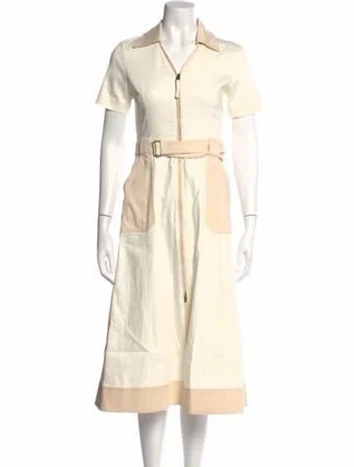 Pre-owned Simkhai Midi Length Dress In Neutrals