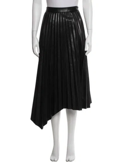 Pre-owned Simkhai Midi Length Skirt In Black