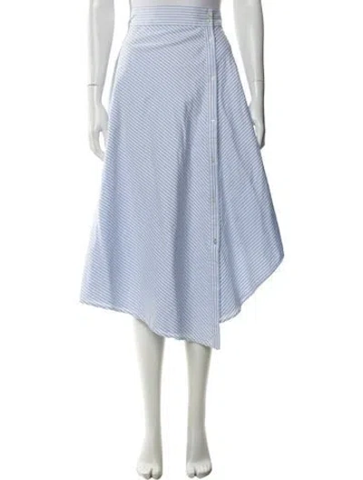 Pre-owned Simkhai Midi Length Skirt In Blue