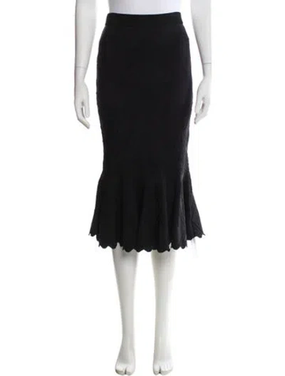 Pre-owned Simkhai Midi Length Skirt In Blue