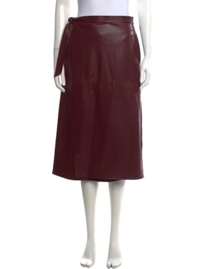 Pre-owned Simkhai Midi Length Skirt In Blue