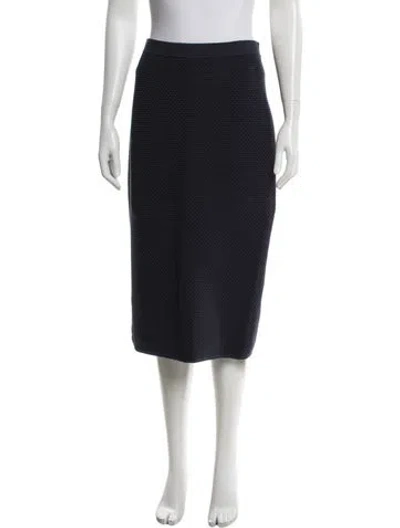 Pre-owned Simkhai Midi Length Skirt In Blue