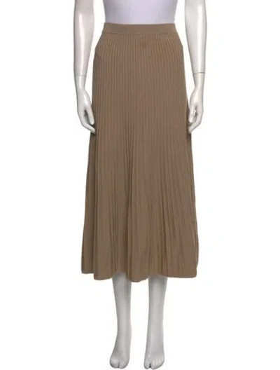 Pre-owned Simkhai Midi Length Skirt In Neutral