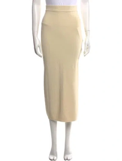 Pre-owned Simkhai Midi Length Skirt In Neutral