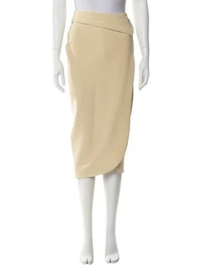 Pre-owned Simkhai Midi Length Skirt In Neutral
