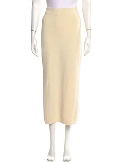 Pre-owned Simkhai Midi Length Skirt In Neutral