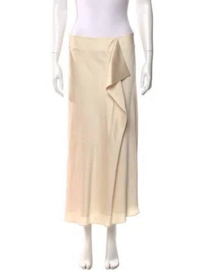 Pre-owned Simkhai Midi Length Skirt In Neutral