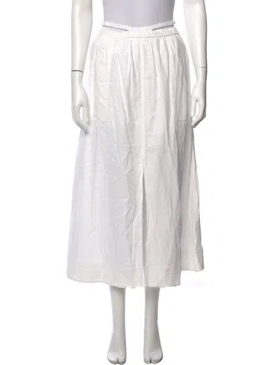 Pre-owned Simkhai Midi Length Skirt In Neutral