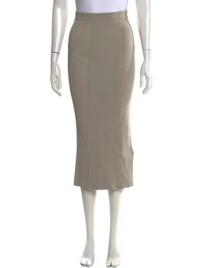 Pre-owned Simkhai Midi Length Skirt In Neutral