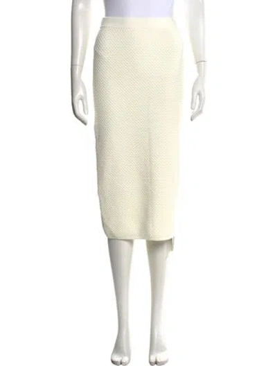 Pre-owned Simkhai Midi Length Skirt In Neutral