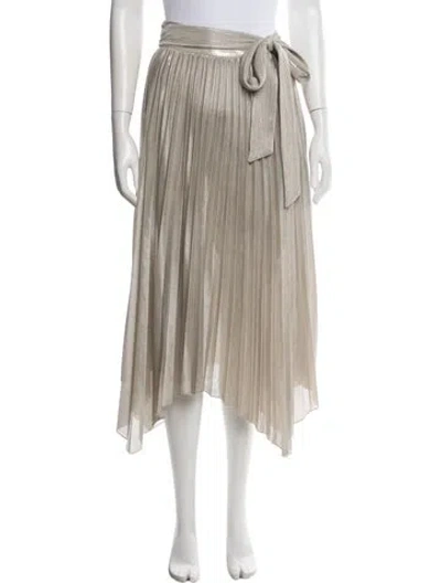 Pre-owned Simkhai Midi Length Skirt In Neutral