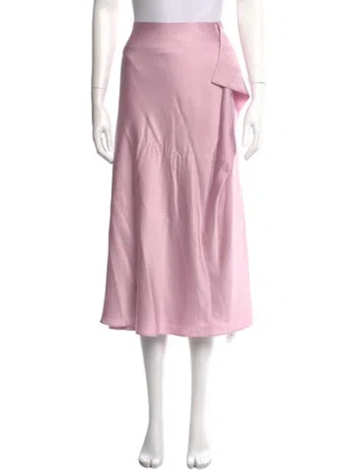 Pre-owned Simkhai Midi Length Skirt In Pink