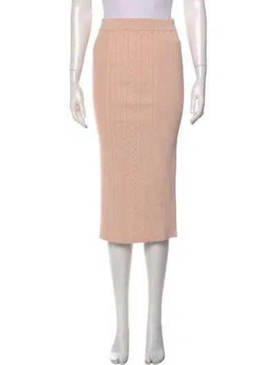 Pre-owned Simkhai Midi Length Skirt In Pink