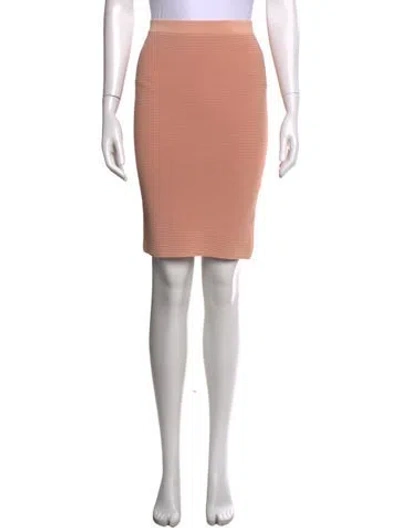 Pre-owned Simkhai Midi Length Skirt In Pink
