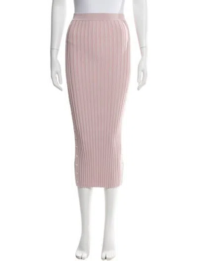 Pre-owned Simkhai Midi Length Skirt In Pink