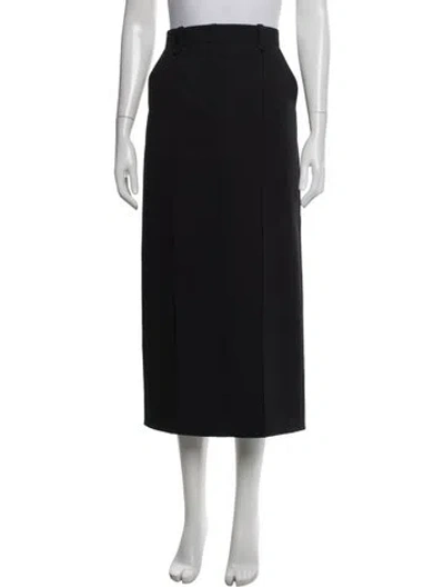 Pre-owned Simkhai Midi Length Skirt W/ Tags In Black