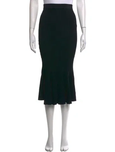 Pre-owned Simkhai Midi Length Skirt W/ Tags In Black
