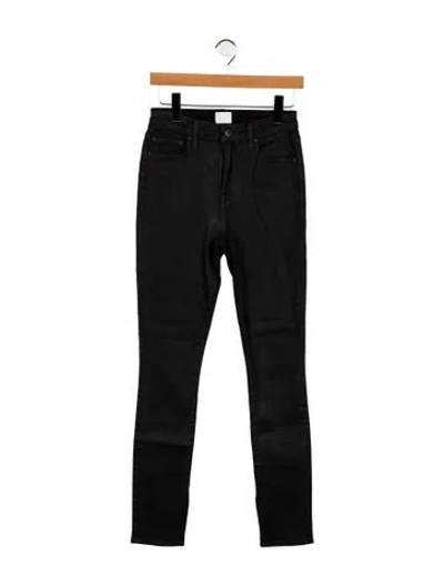 Pre-owned Simkhai Mid-rise Skinny Leg Jeans In Black