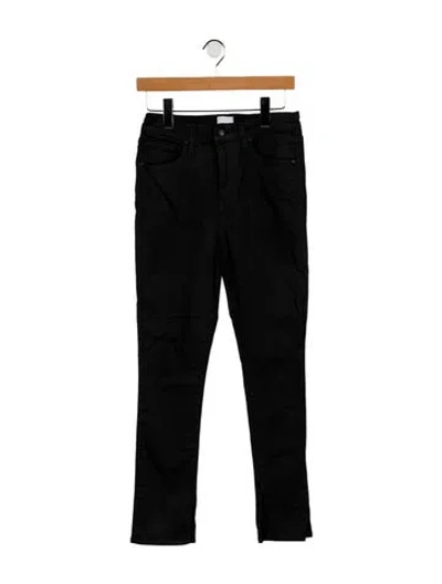 Pre-owned Simkhai Mid-rise Skinny Leg Jeans In Black