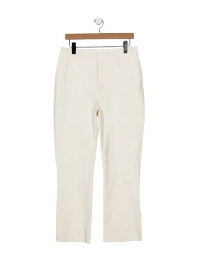 Pre-owned Simkhai Mid-rise Straight Leg Jeans In Neutrals